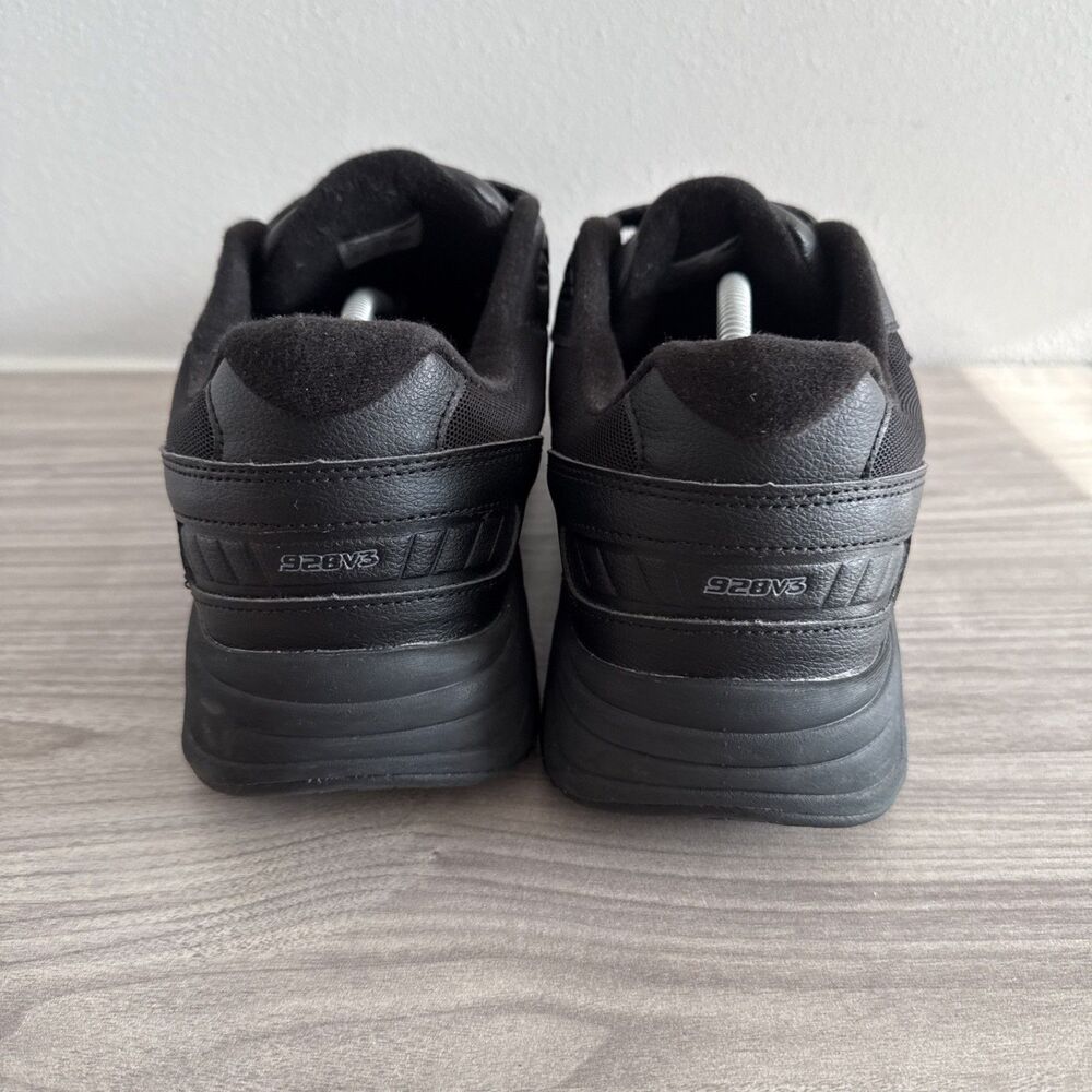 New Balance 928v3 Sneakers Men's Size 14 EE Black Leather Hook and Loop MW928HB3 - Picture 7 of 12